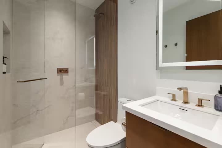 Ensuite with walk-in shower